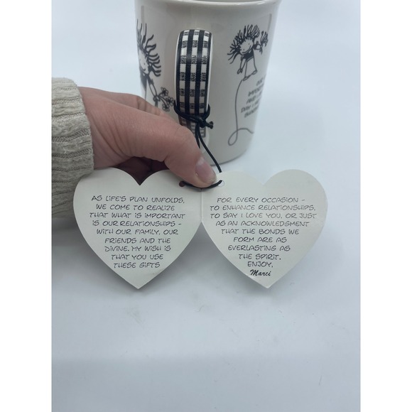 Enesco Children of the Inner Light Love Mug with Heart Tag - Picture 4 of 14